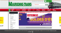 Desktop Screenshot of maurienne-trains.com